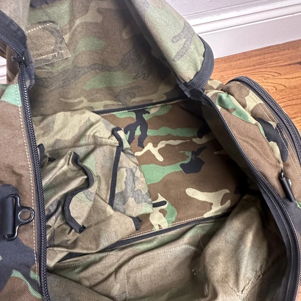 KNKG Original King Kong 3.0 Camo 45L Gym Duffel Bag Weightlifting Gym Workout